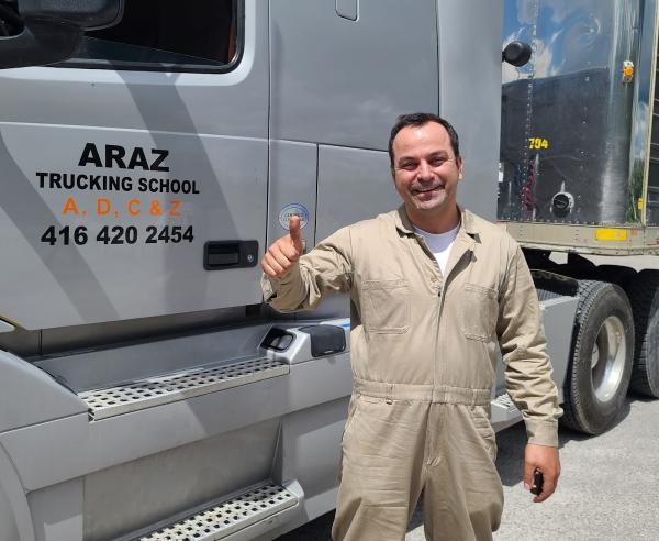 Araz Trucking School.
