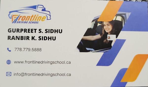 Frontline Driving School(Melt Approved)