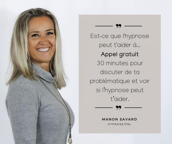 Manon Savard Hypnose/Pnl