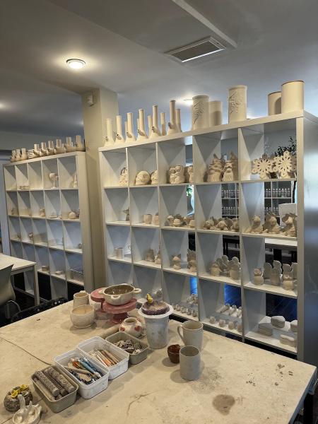 Artventures-Pottery Wheel and Painting
