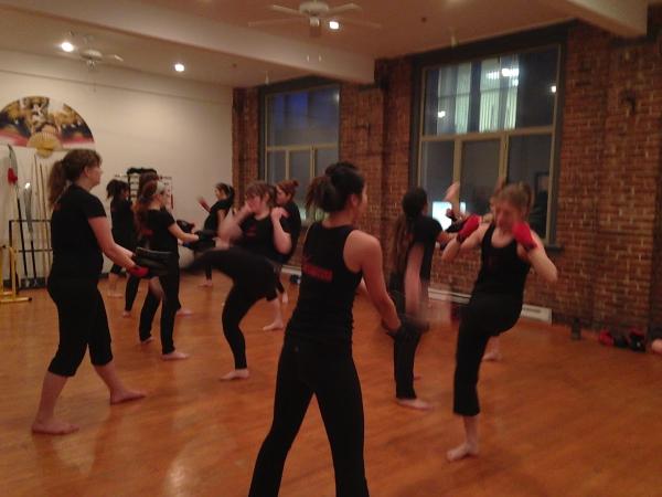 Kickboxing Montreal Femmes