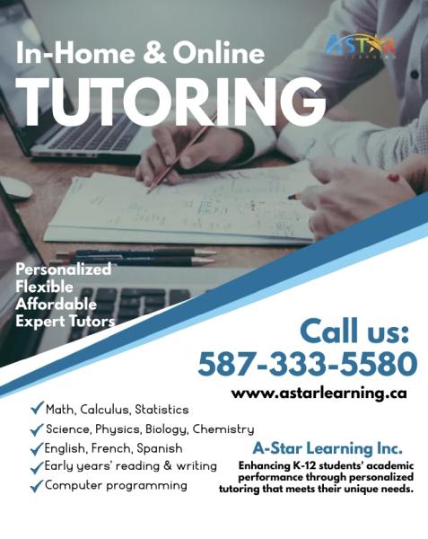 A-Star Learning Inc.