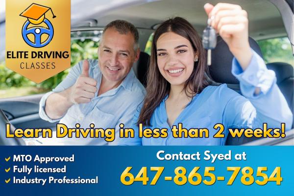Elite Driving Lessons by Syed