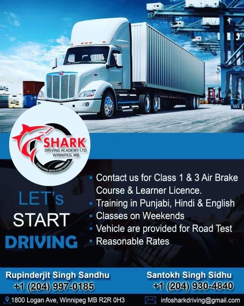 Shark Driving Academy Ltd.