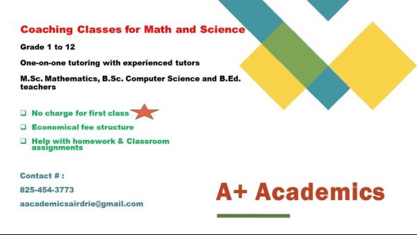 A+ Academics (Mathematics & Science)