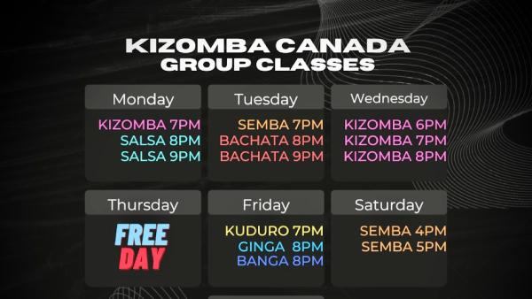 École de Danse Kizomba Canada Dance School
