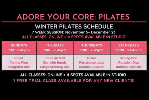 Adore Your Core: Pilates