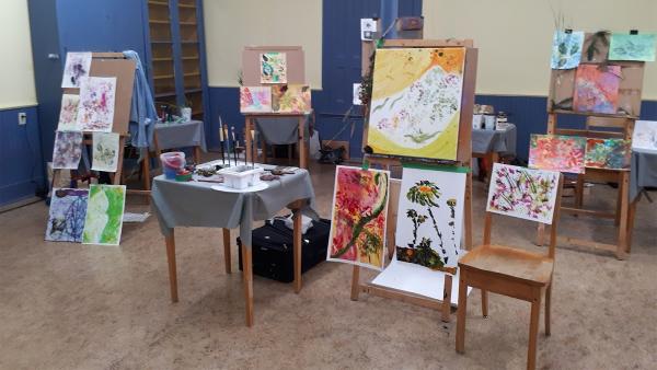 Workshops d'Art Colorys Course Painting and Drawing