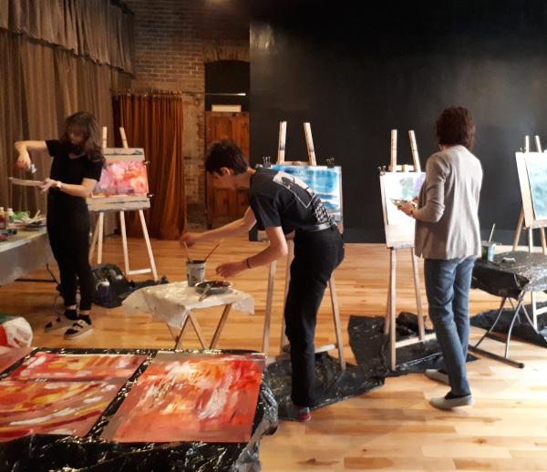 Workshops d'Art Colorys Course Painting and Drawing