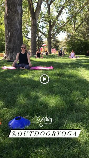 Outdoor Yoga Calgary