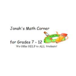 Jonah's Math Corner