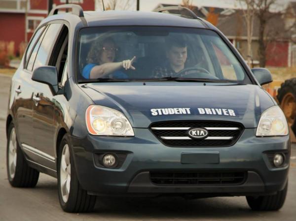 Archer's Blue Car Driving School