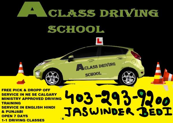 A Class Driving School 2015 Ltd