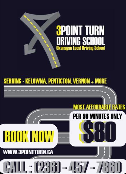 3 Point Turning Driving School