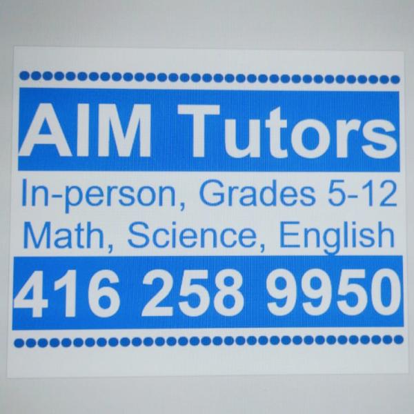 AIM Tutors and Mentors