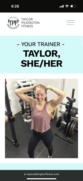 Taylor Pilkington Fitness