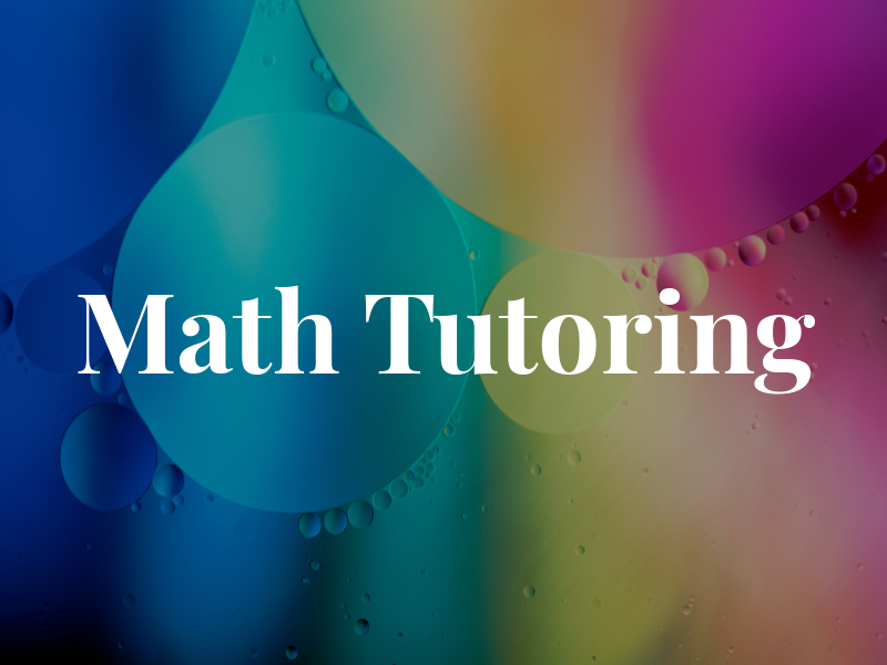 Math Tutoring