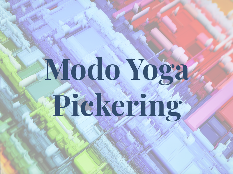 Modo Yoga Pickering