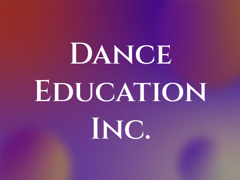 AM Dance Education Inc.