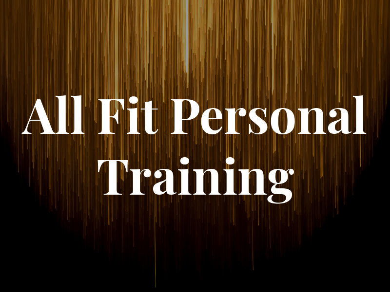 All Fit Personal Training