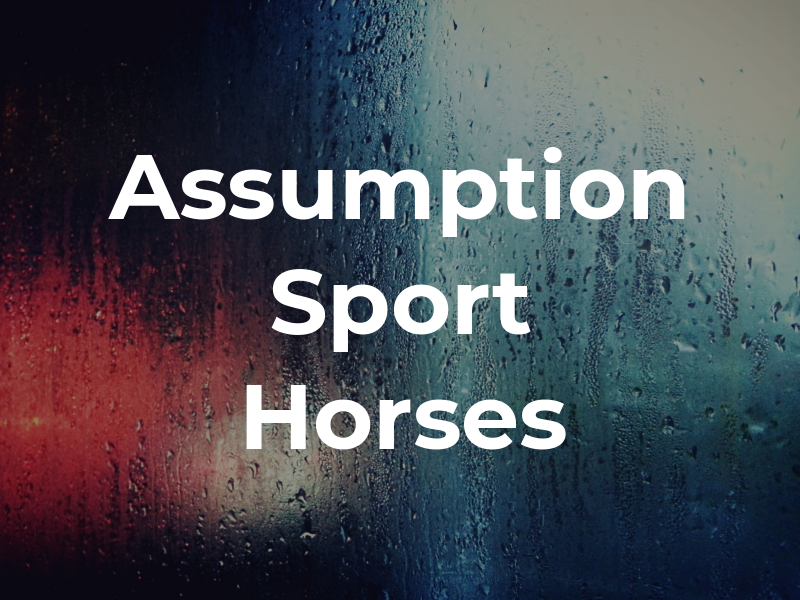 Assumption Sport Horses