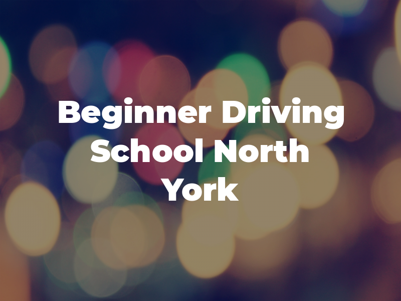 Beginner Driving School in North York