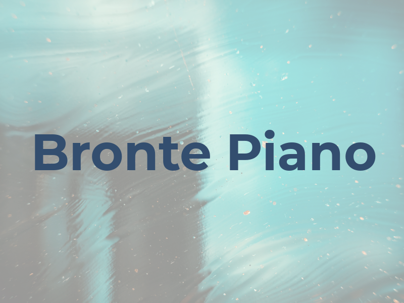 Bronte Piano
