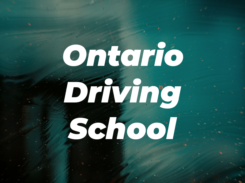 GS Ontario Driving School