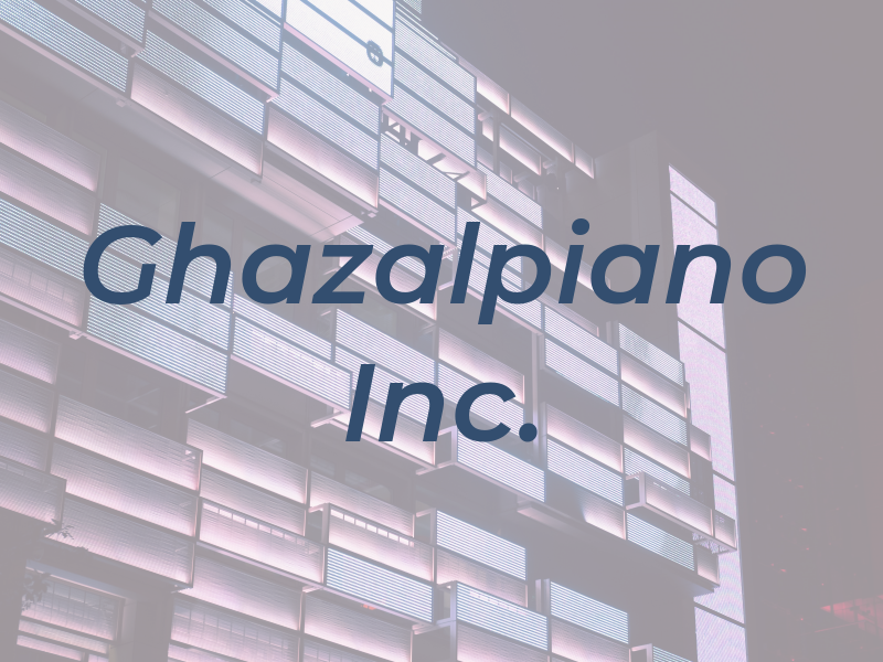 Ghazalpiano Inc.