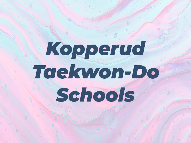 Kopperud Taekwon-Do Schools Inc