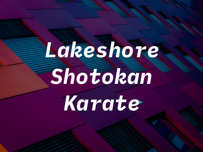 Lakeshore Shotokan Karate