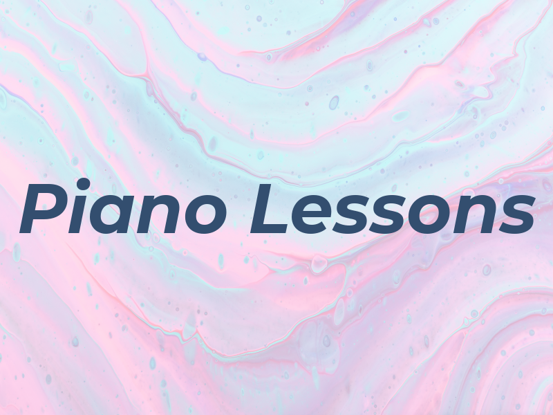 Piano Lessons