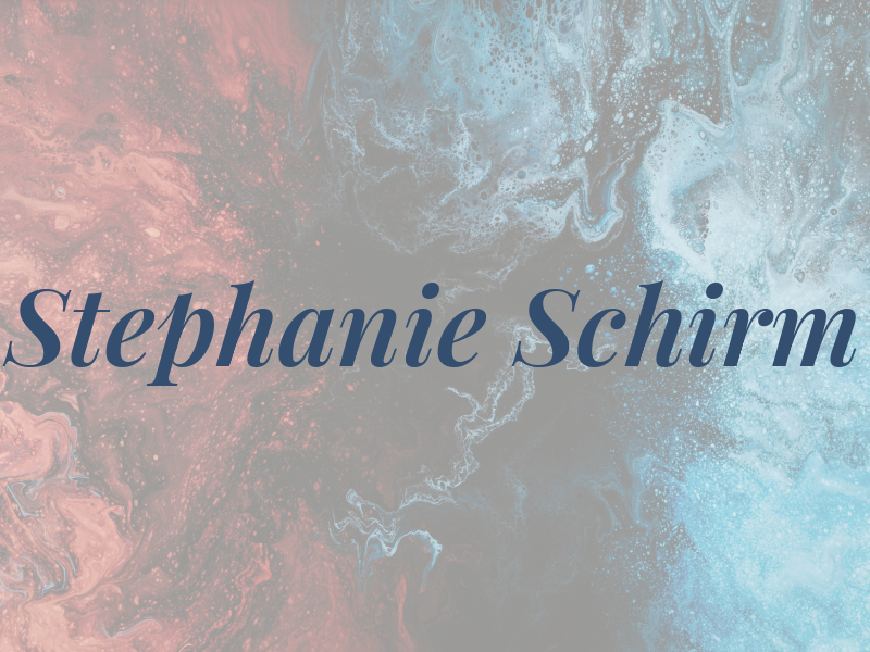Stephanie Schirm