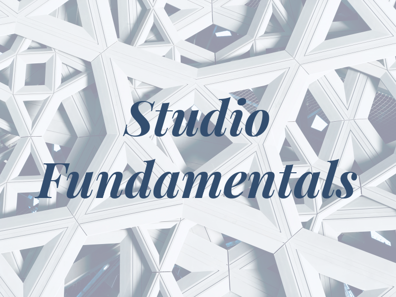 Studio Fundamentals
