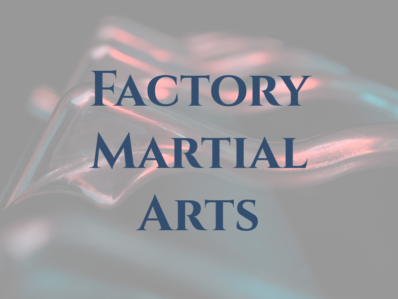 The Factory Martial Arts