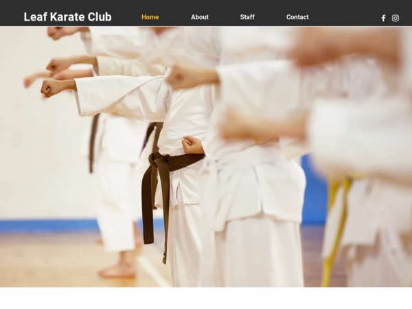 Leaf Karate Club