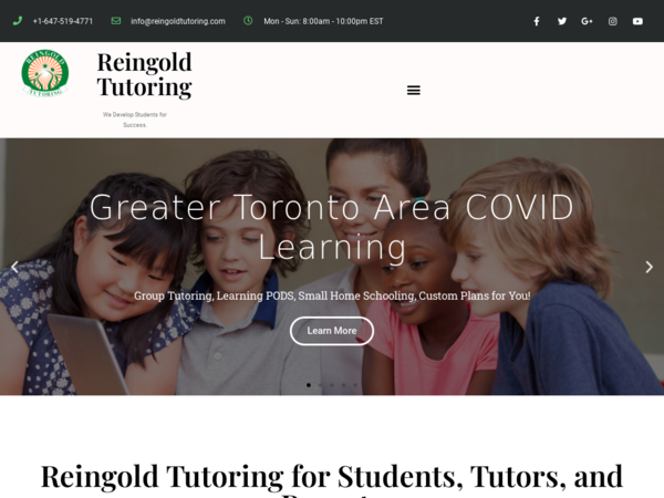 Reingold Tutoring