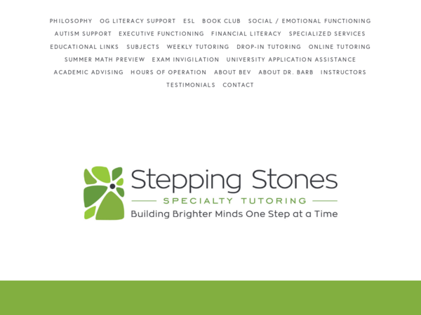 Stepping Stones Specialty Tutoring