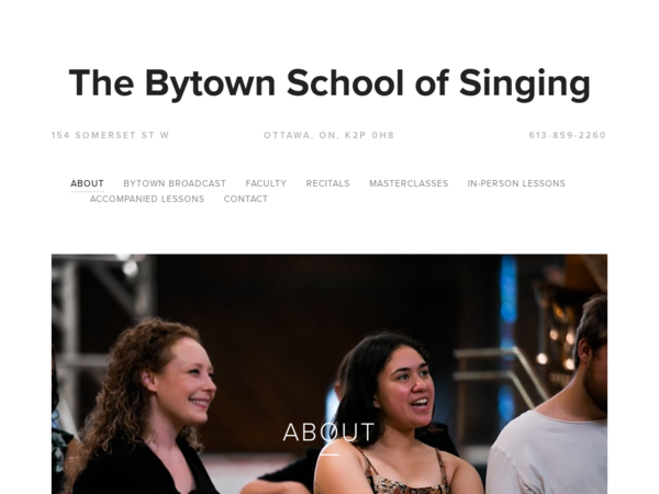 The Bytown School of Singing