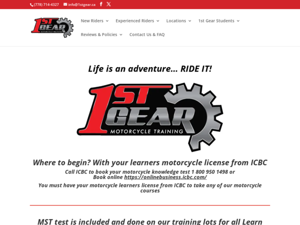 1st Gear Motorcycle School & Training