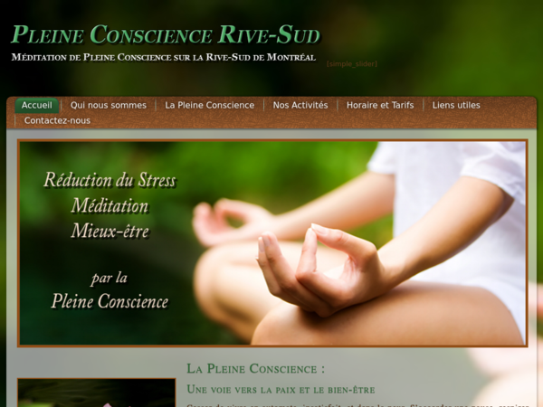Pleine Conscience Rive-Sud