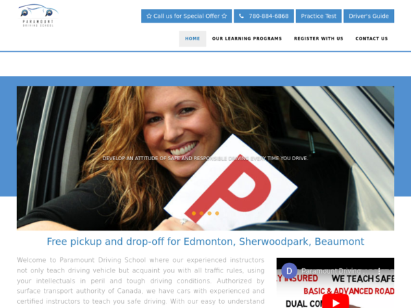Paramount Driving School.