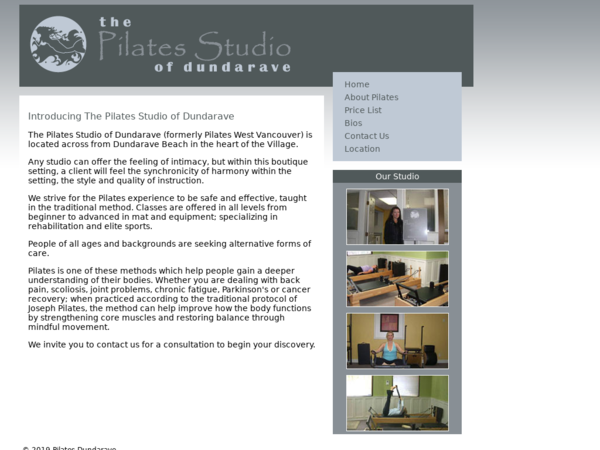 Pilates Studio of Dundarave the