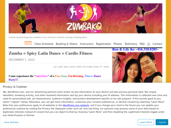 Zumba Ko Fitness & Dance
