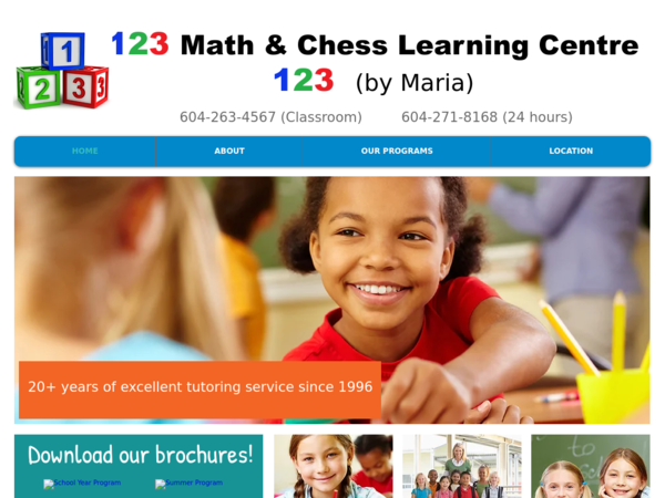 123 Math & Chess Learning Center