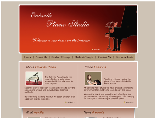 Oakville Piano Studio