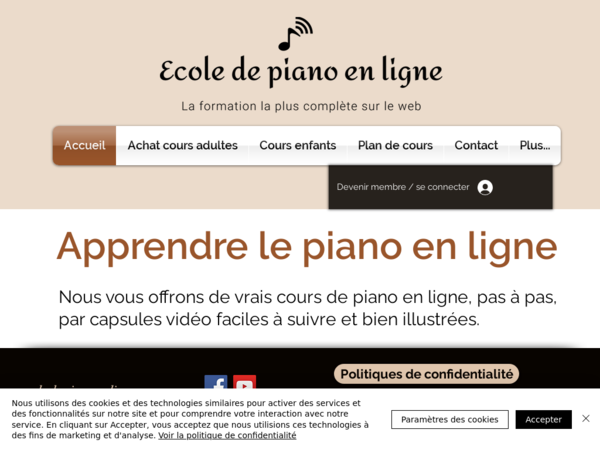 Ecole de Piano en Ligne.com