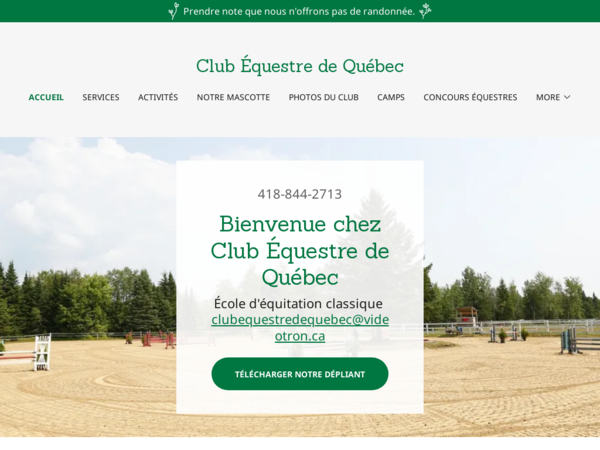 Club Equestrian De Québec