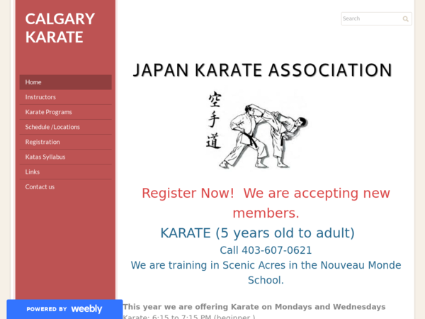Calgary J K A Karate