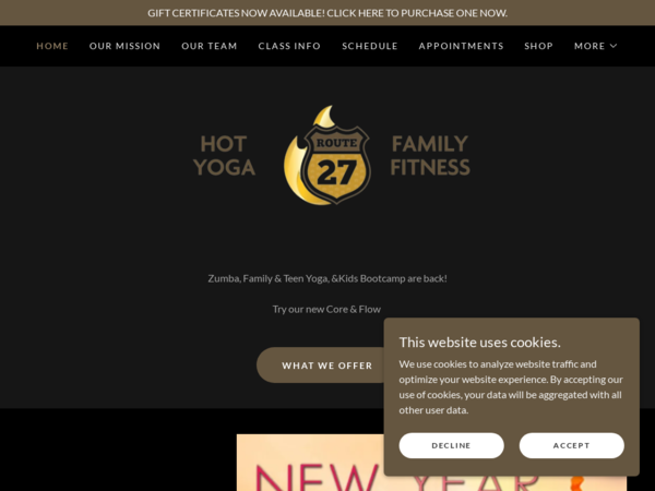 Route 27 HOT Yoga & Family Fitness